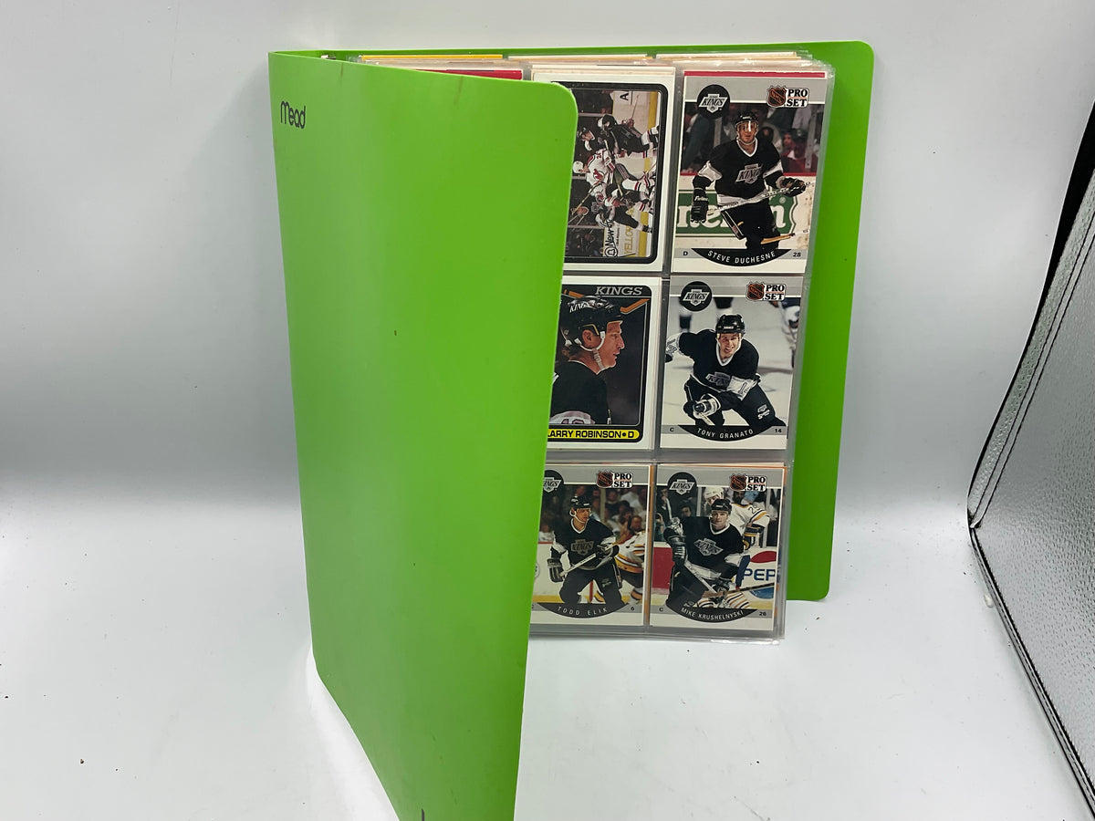 290 Card NFL, MLB, NHL, NBA Sports Trading Card Collection