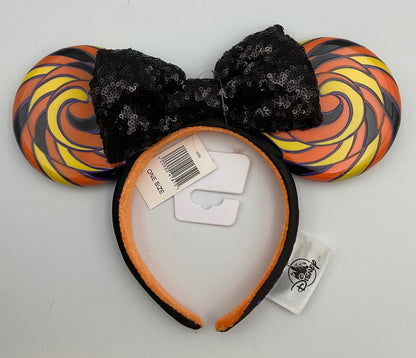 Disney Parks Minnie Mouse Halloween Ears Headband New with Tags