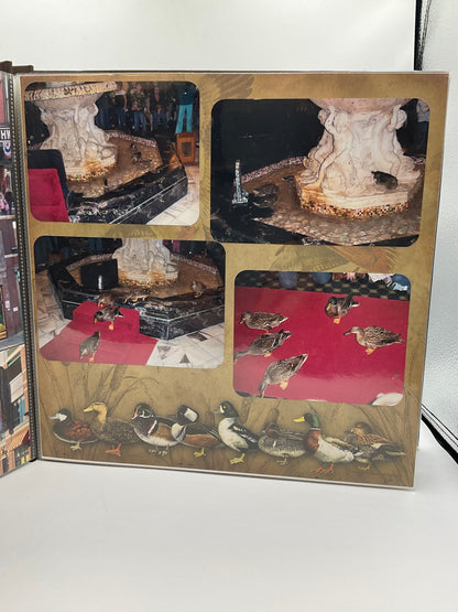 completed, vintage Graceland & Memphis vacation photo scrapbook