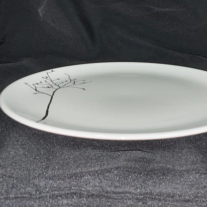Tree Graphic Ceramic Plate