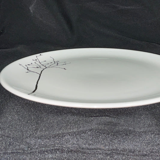 Tree Graphic Ceramic Plate