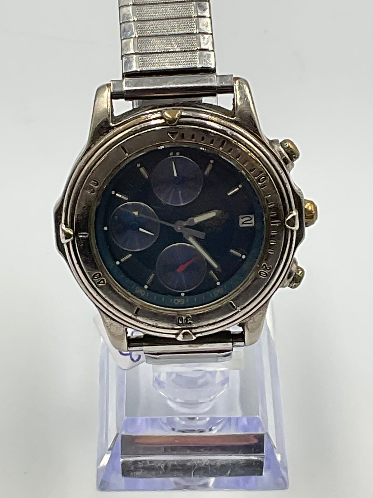 Sekonda Vintage Chronograph Watch New Battery Working Condition
