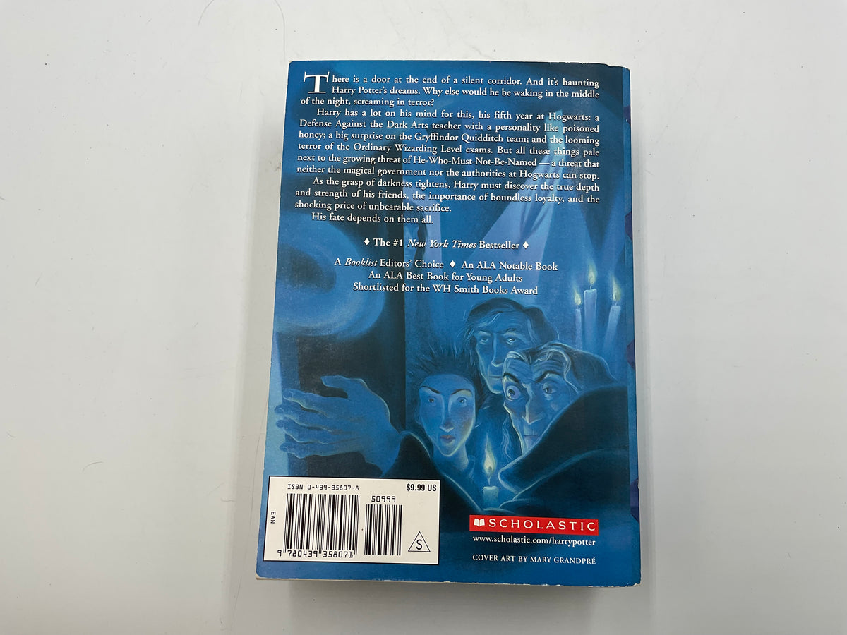 Harry Potter and the Order of the Pheonix Paperback J. K. Rowling Scholastic