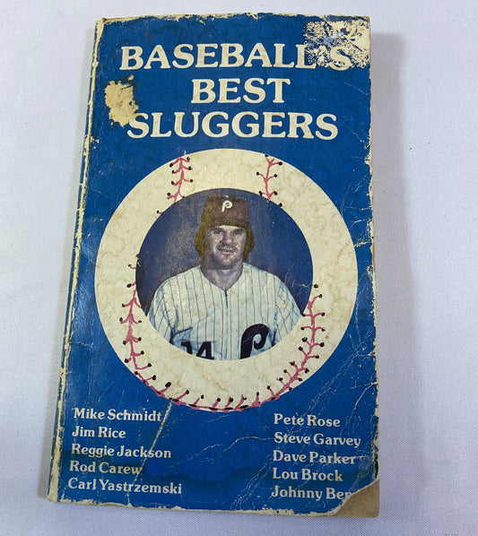 Baseball's Best Sluggers by Bob Hunter Vintage 1979 Paperback Book