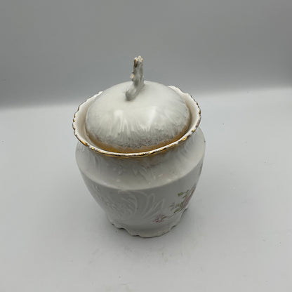 Bavaria Germany Porcelain Vase with Lid