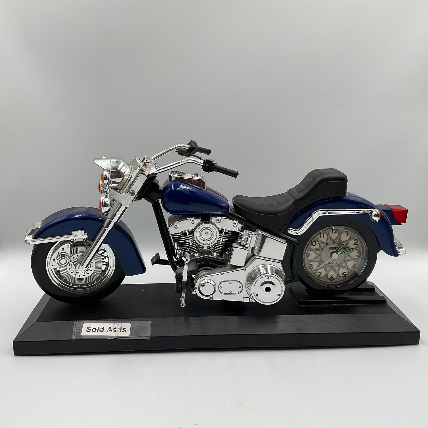 SKIP Blue Motorcycle desk  Quartz Clock