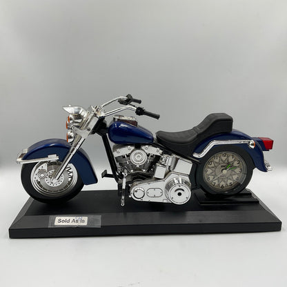 SKIP Blue Motorcycle desk  Quartz Clock