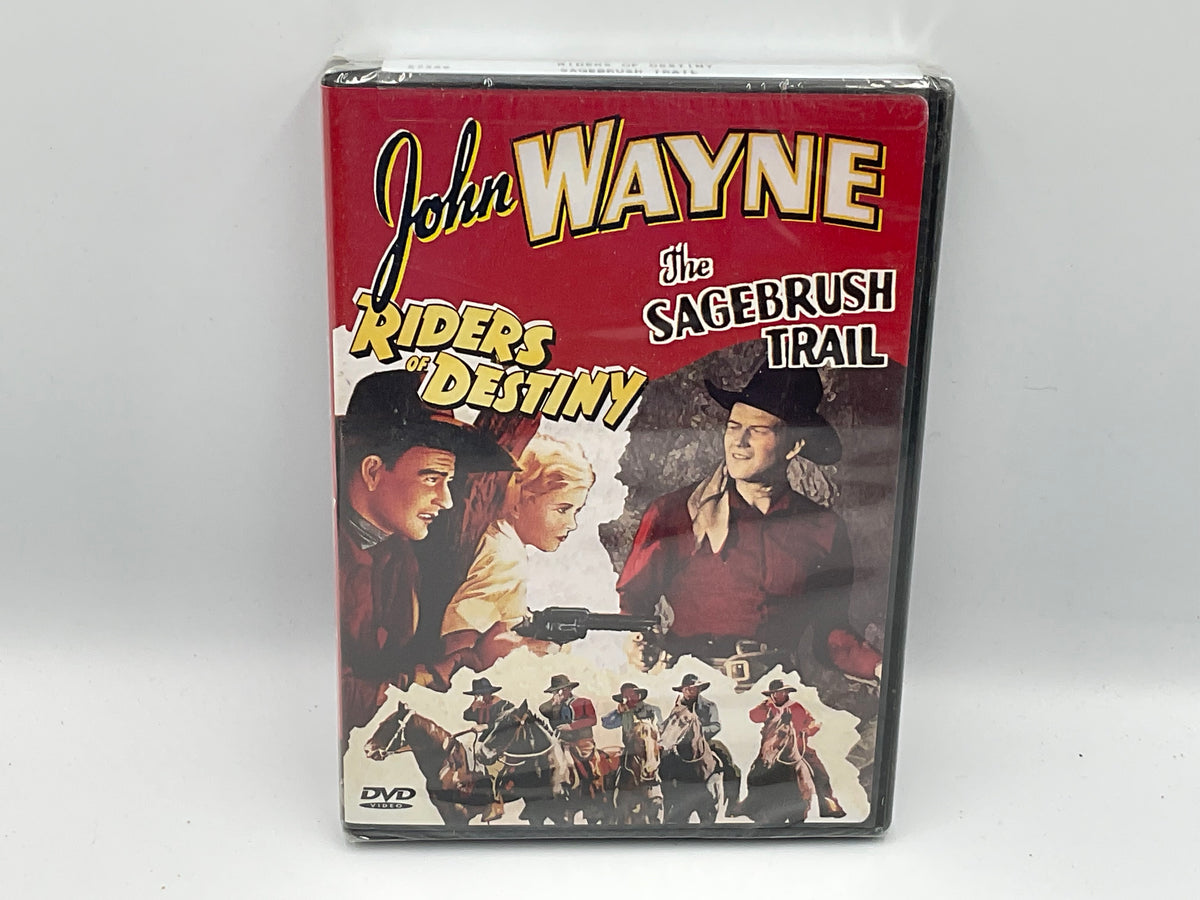 John Wayne: Riders of Destiny + The Sagebush Trail DVD Sealed