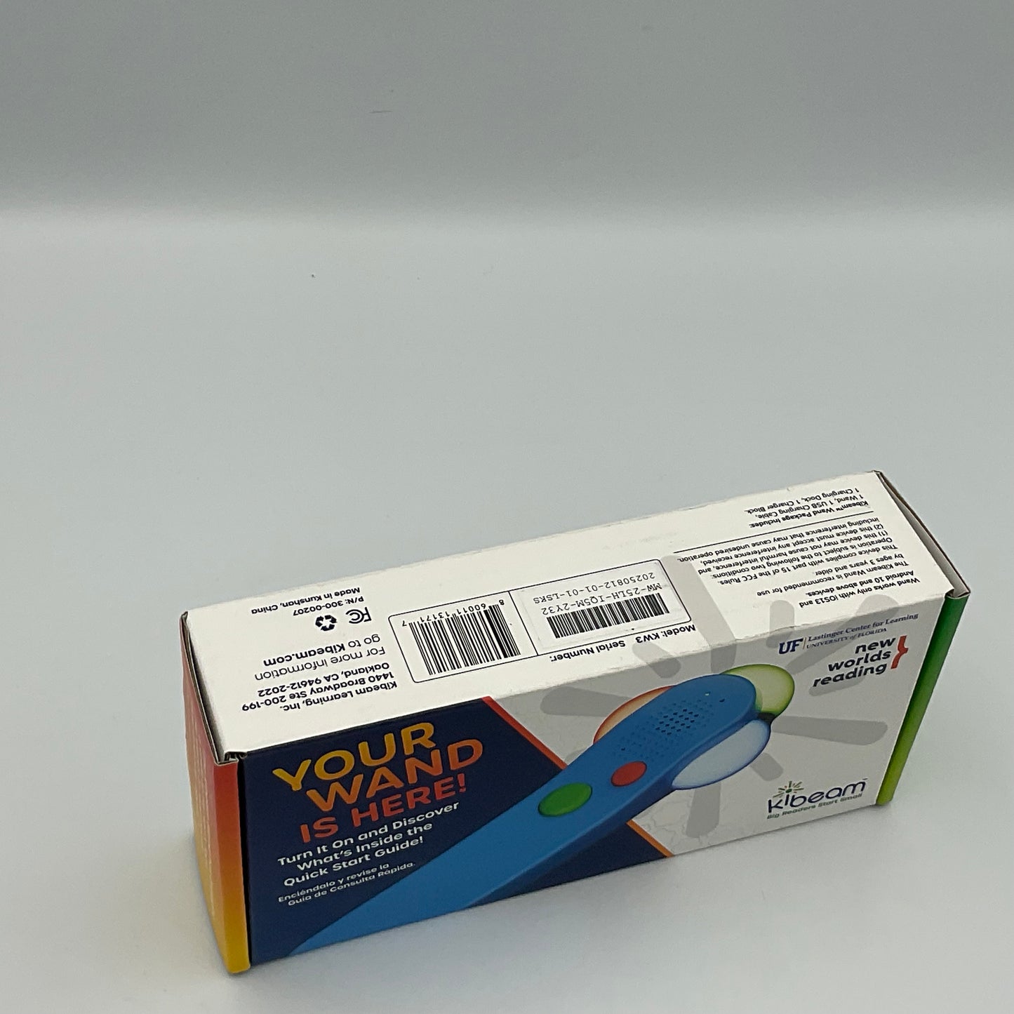 UNTESTED- KIBEAM Wand Handheld Reading Device- New in Box