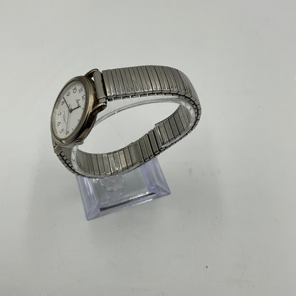 Speidel Men's Classic Vintage Silver Tone Stretch Band Watch