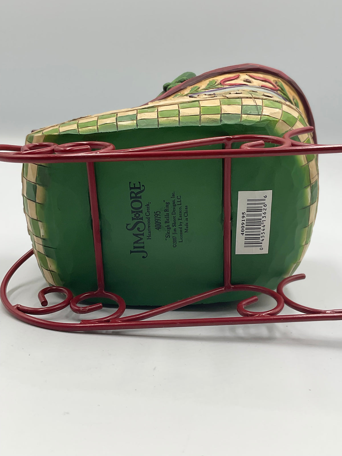 Jim Shore Sleigh Bells Ring Christmas Sleigh 5 Ornaments Heartwood Creek