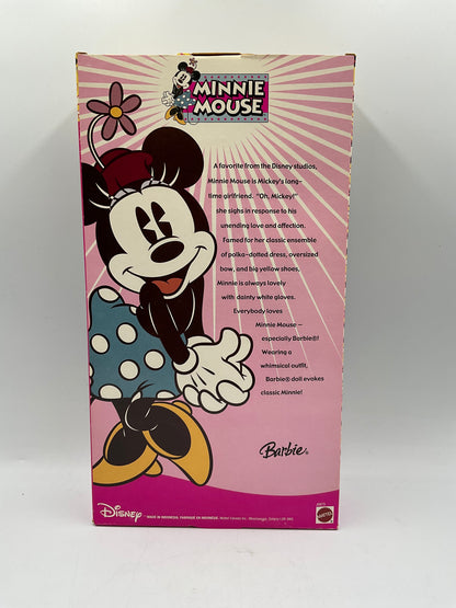Disney 2005 Minnie Mouse Barbie Doll & Purse With Keychain NIB