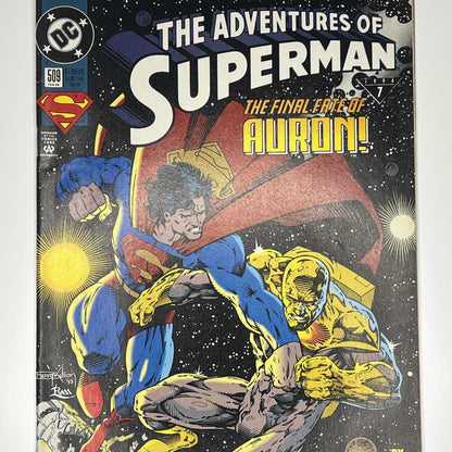The Adventures of Superman #509 Vintage 1994 DC Comics Comic Book
