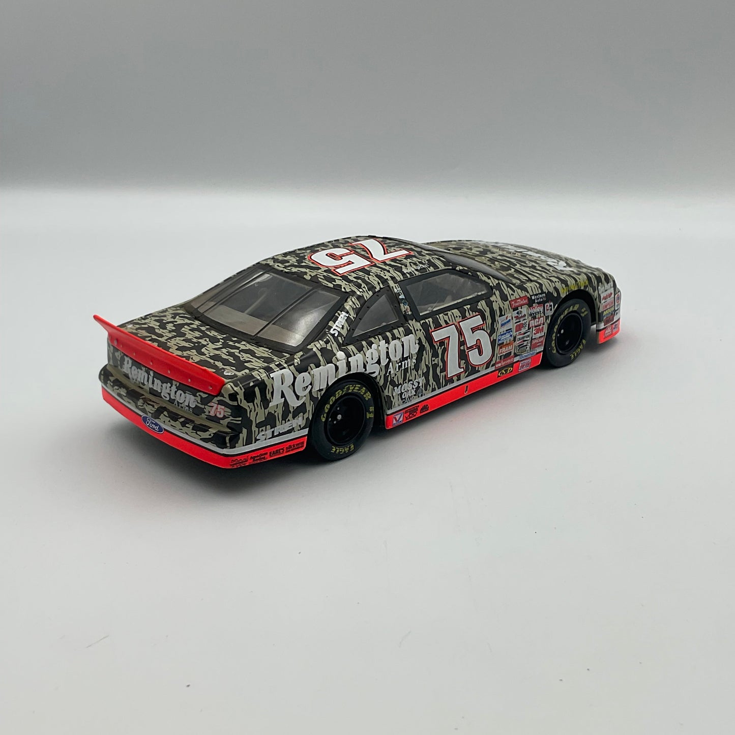 Scale Model Of Remington Sponsored Car