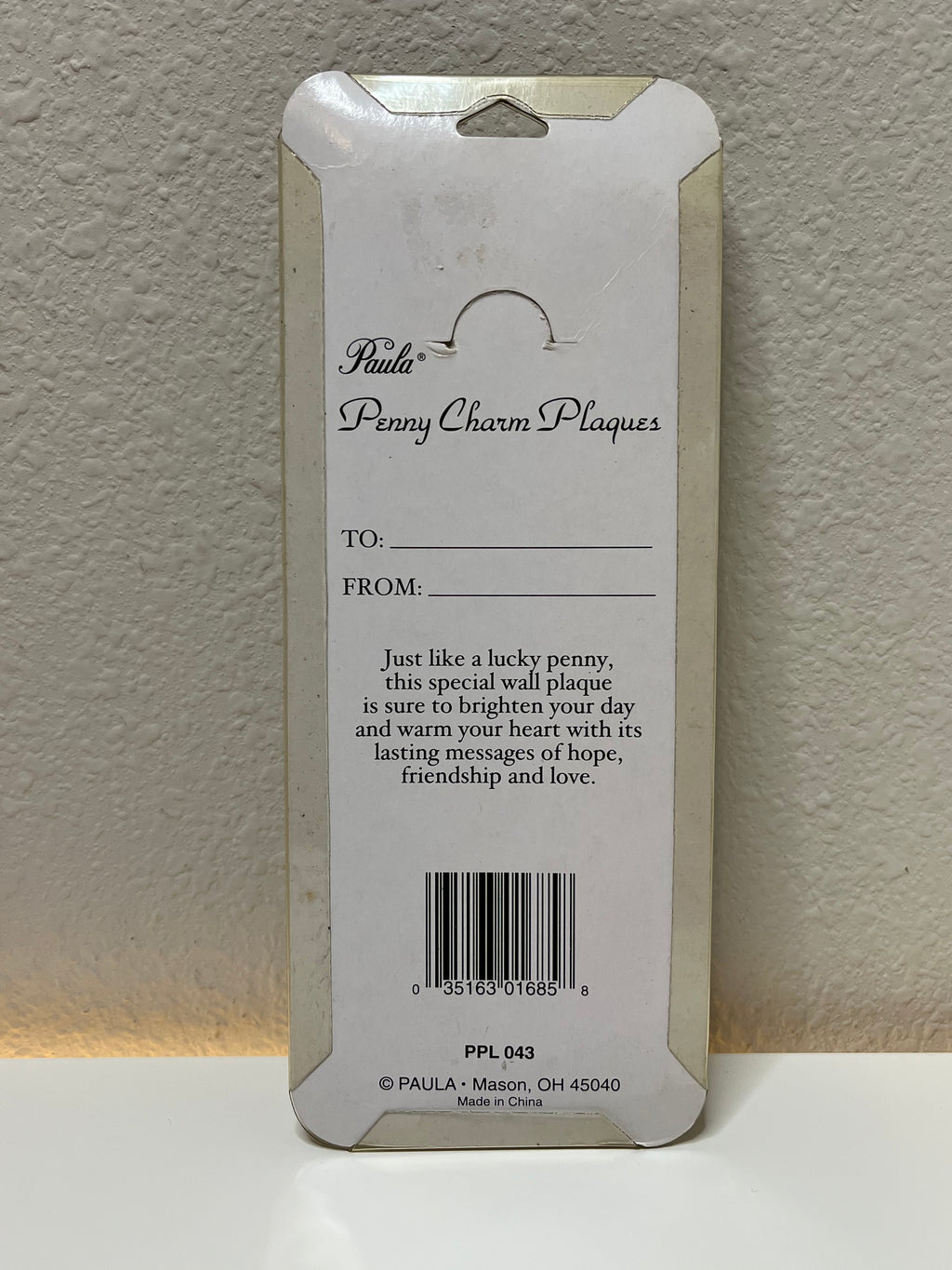 Vintage Paula's Penny Charm Friends are Flowers