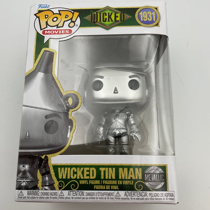 Wicked Tin Man Funko Pop! Movies #1931 Vinyl Figurine Minor Box Imperfections