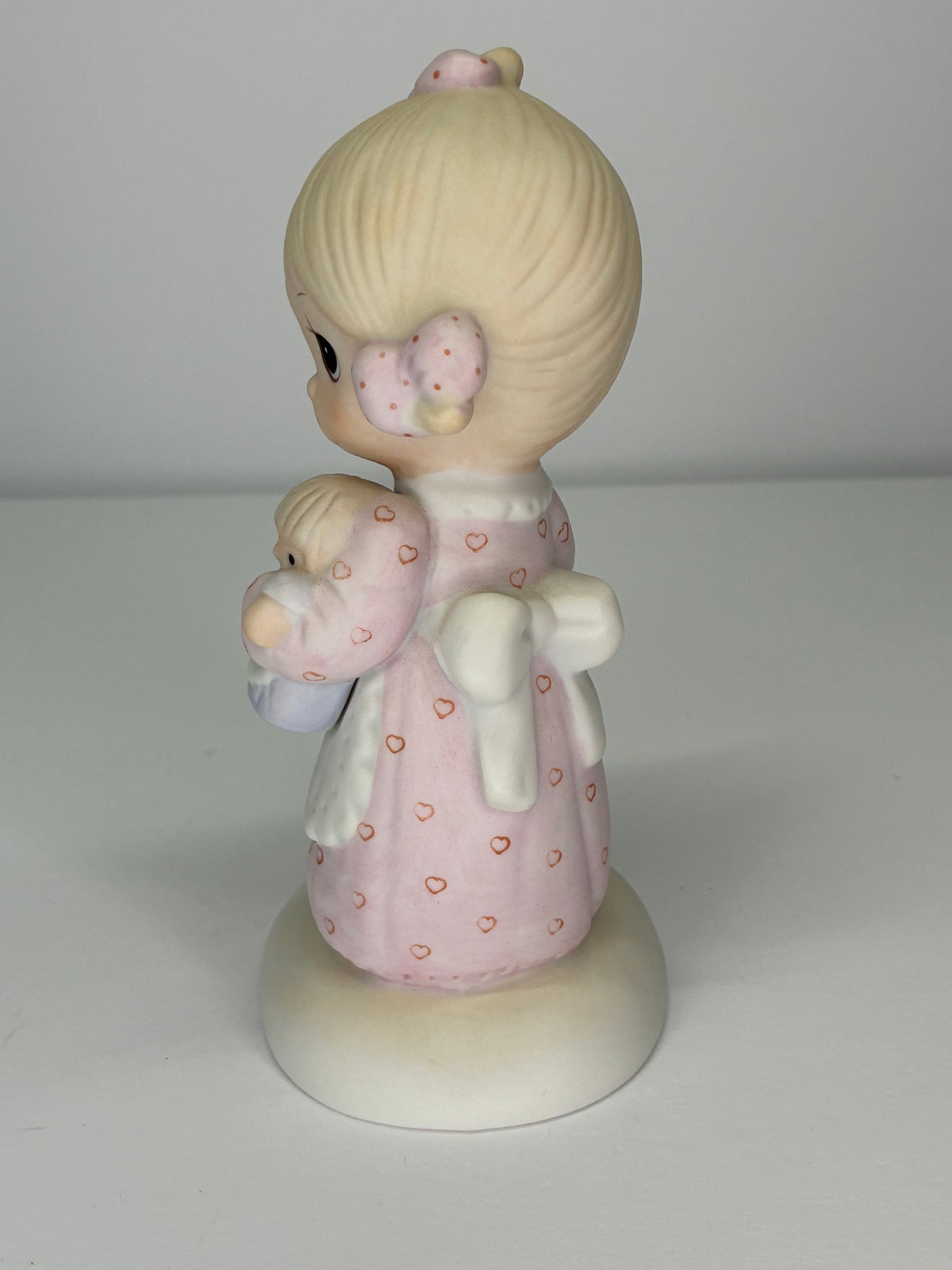 Precious Moments Vintage 1978 Jesus is the Light Hand Painted Porcelain Collectible Figurine Original Box