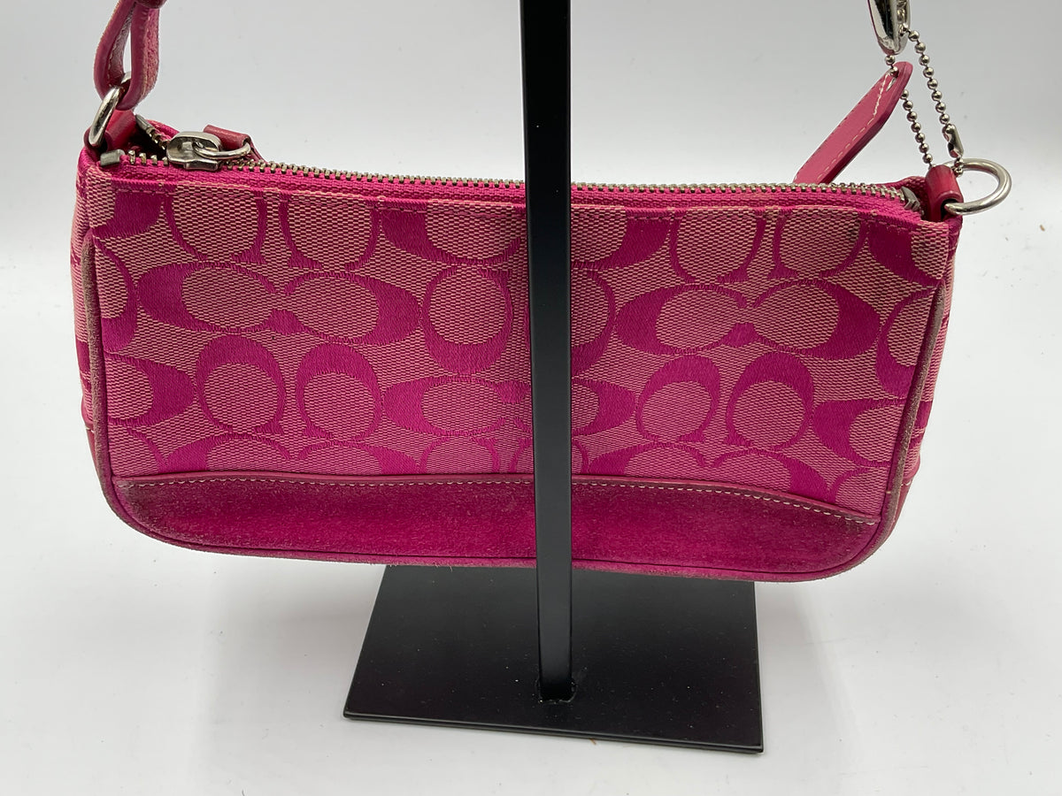 Rose Pink Coach Shoulder Bag  Previously Loved