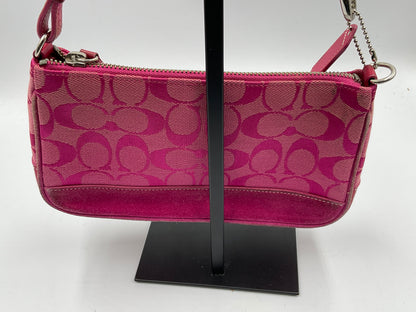 Rose Pink Coach Shoulder Bag  Previously Loved