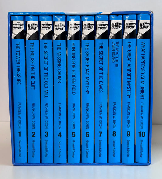 The Hardy Boys Collection Hardcover Book Set Volumes 1-10