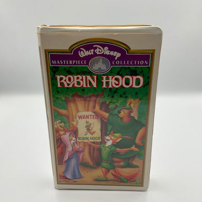 Walt Disney Masterpiece Collection Robin Hood Vintage VHS