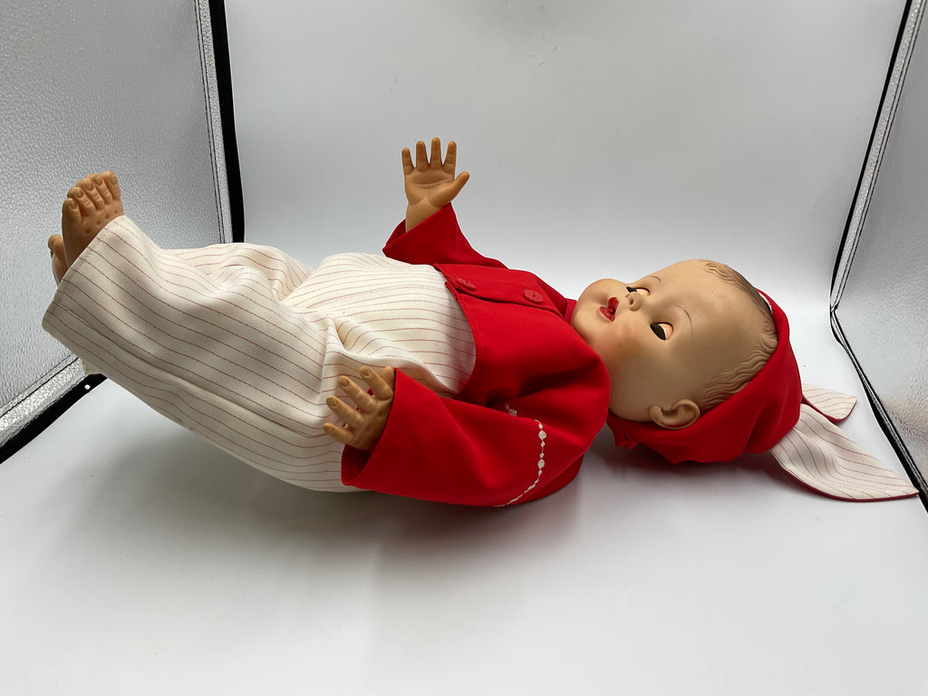 Vintage Eugene Baby Doll Drink-and-Wet Sleepy Eye Molded Hair 16"