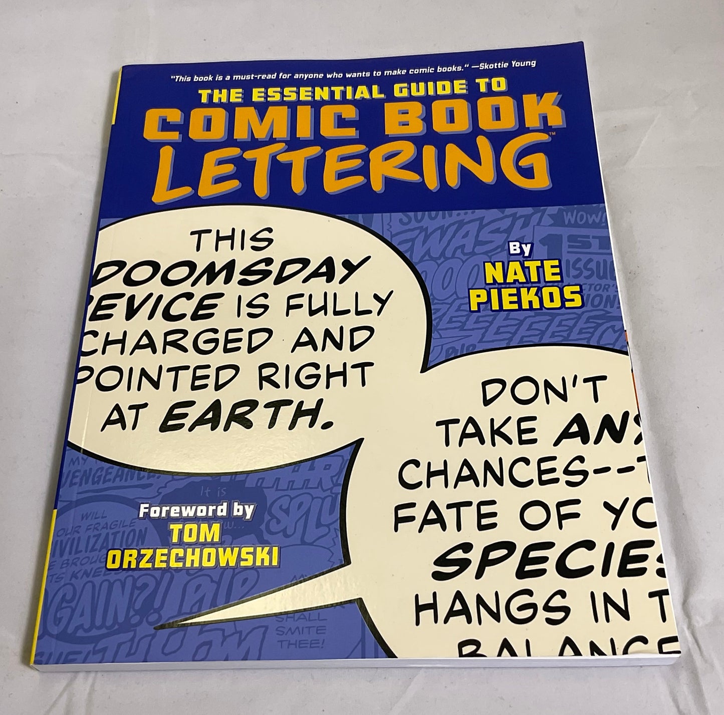 The Essential Guide Comic Book Lettering by Nate Piekos Paperback