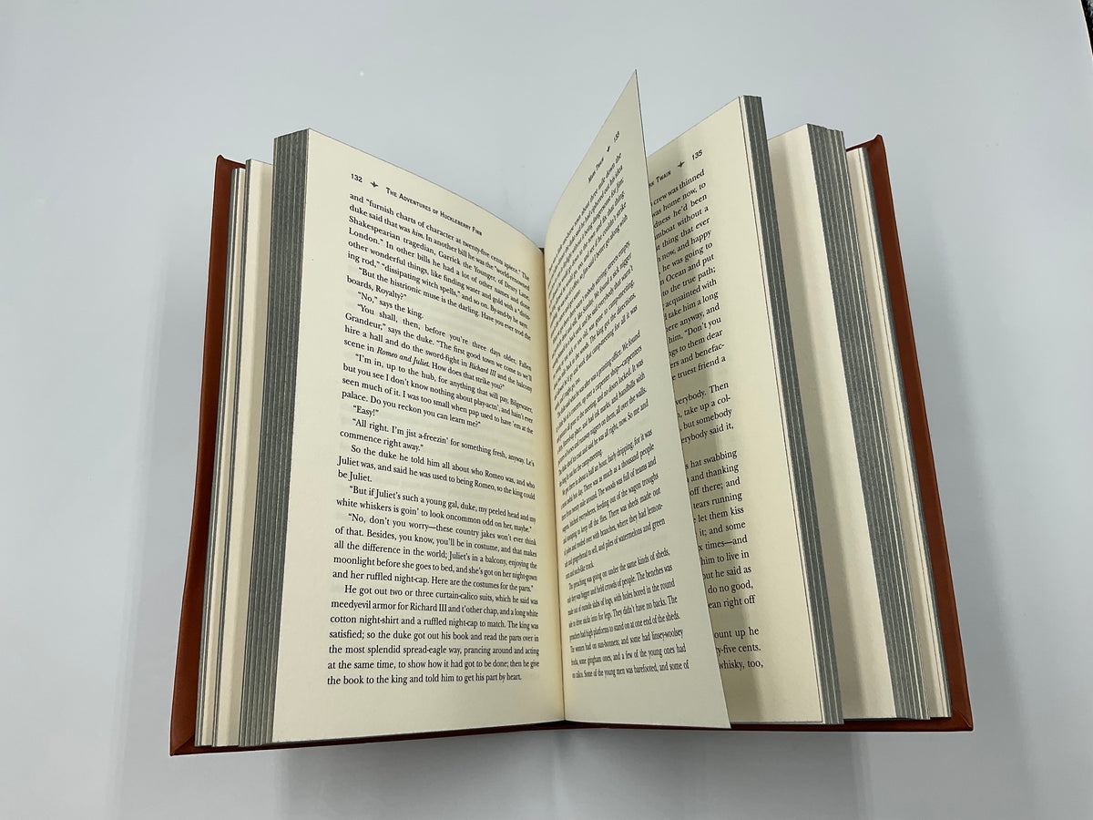 “The Adventures of Huckleberry Finn” Book by Mark Twain