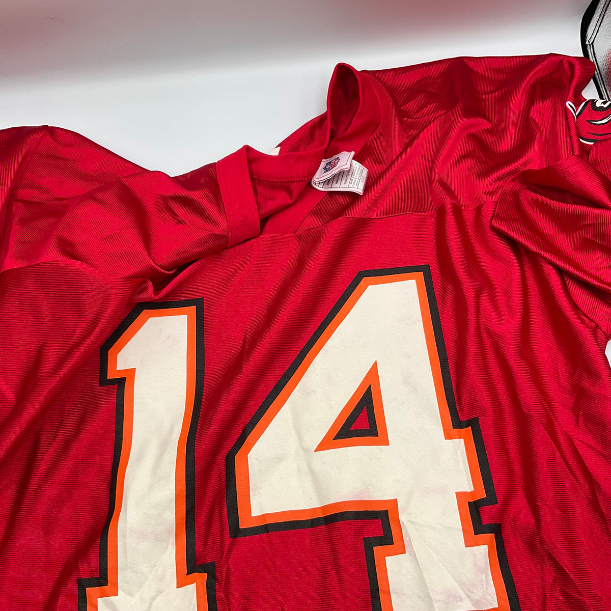 Tampa Bay Buccaneer’s #14 Brad Johnson Jersey Size Large