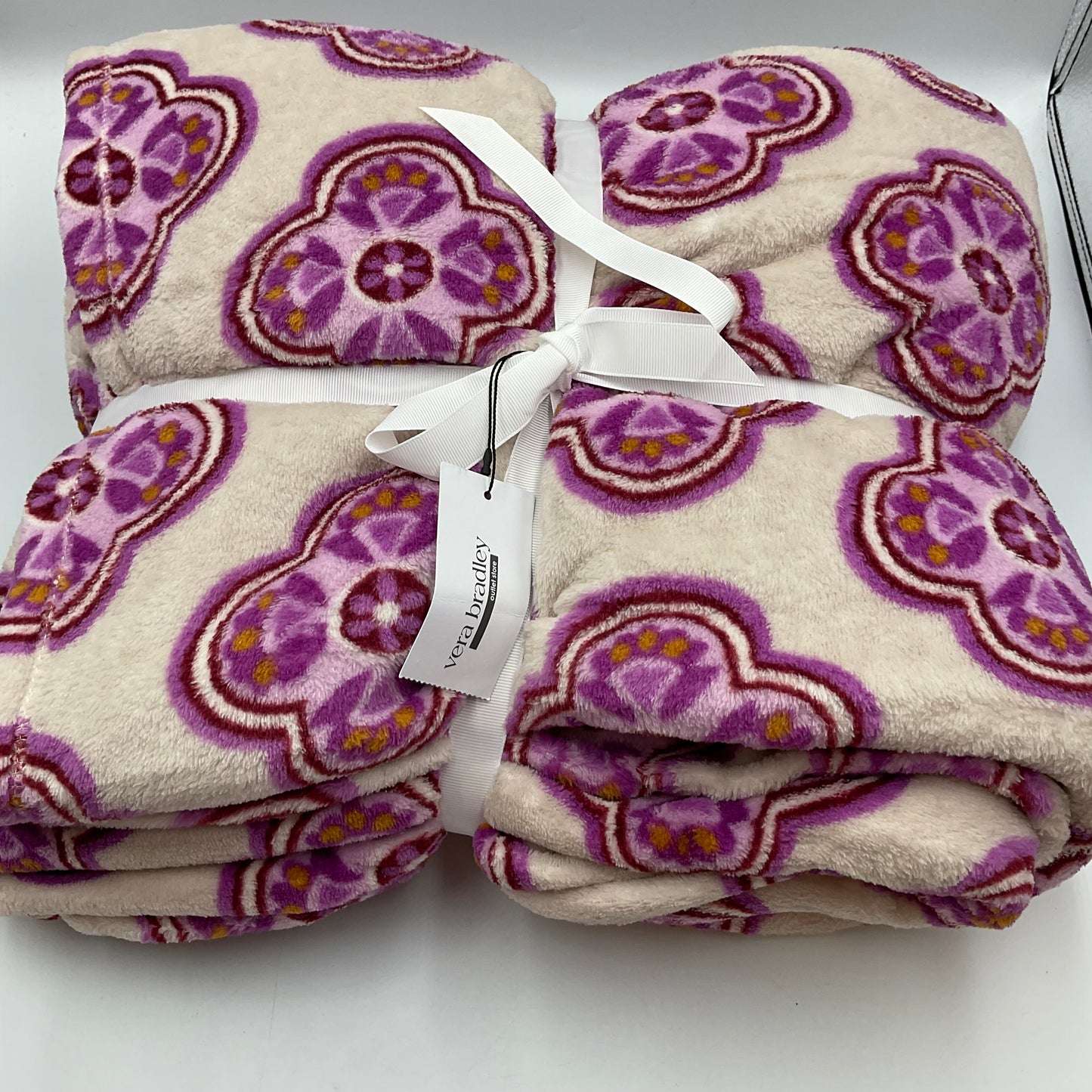 Vera Bradley Oversized Throw Blanket 66X94