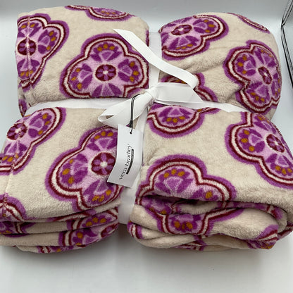Vera Bradley Oversized Throw Blanket 66X94