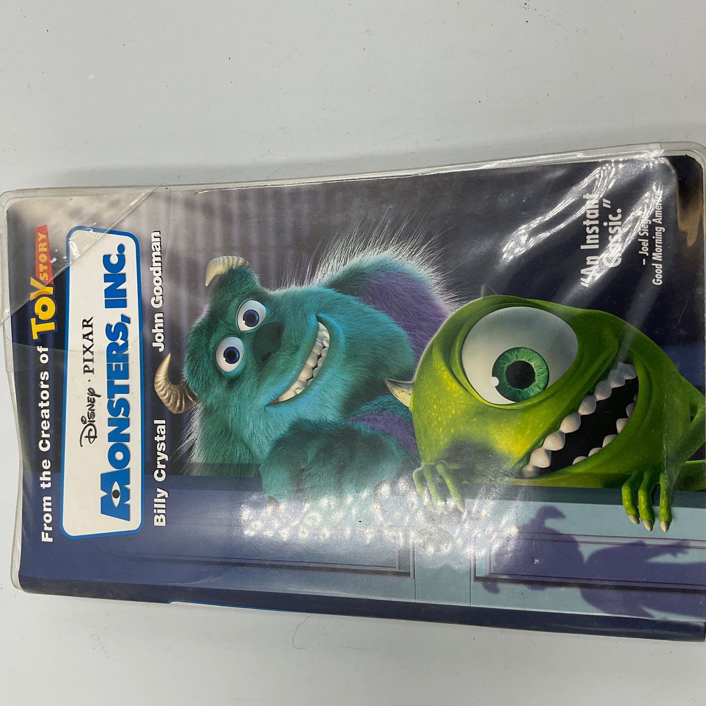 Disney’s Pixar Monsters Inc. VHS Tape