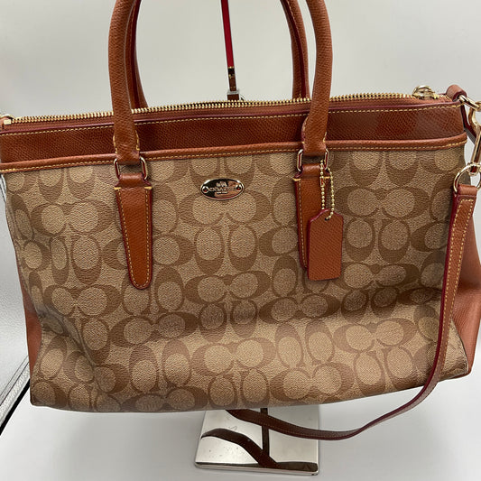 Coach Signature Canvas Handbag