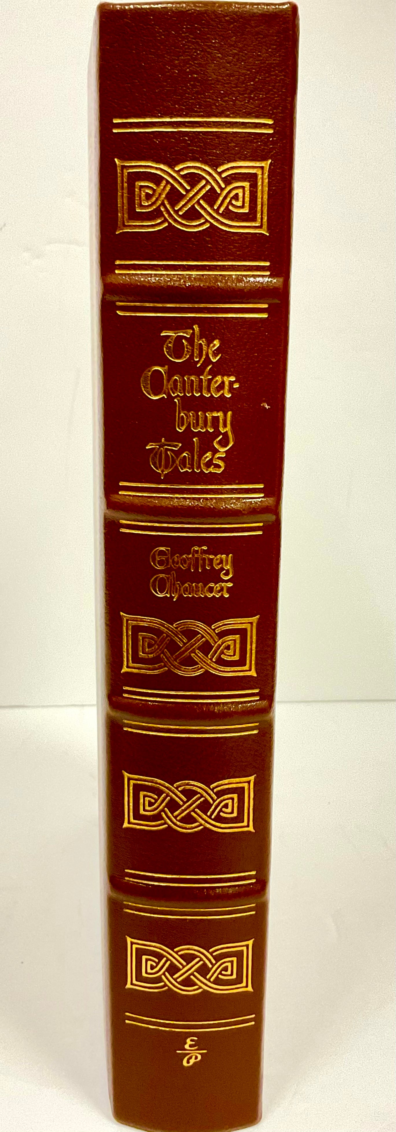 The Canterbury Tales by Geoffrey Chaucer Vintage 1978 The Easton Press 100 Greatest Books Ever Written Leather-Bound Collector's Edition