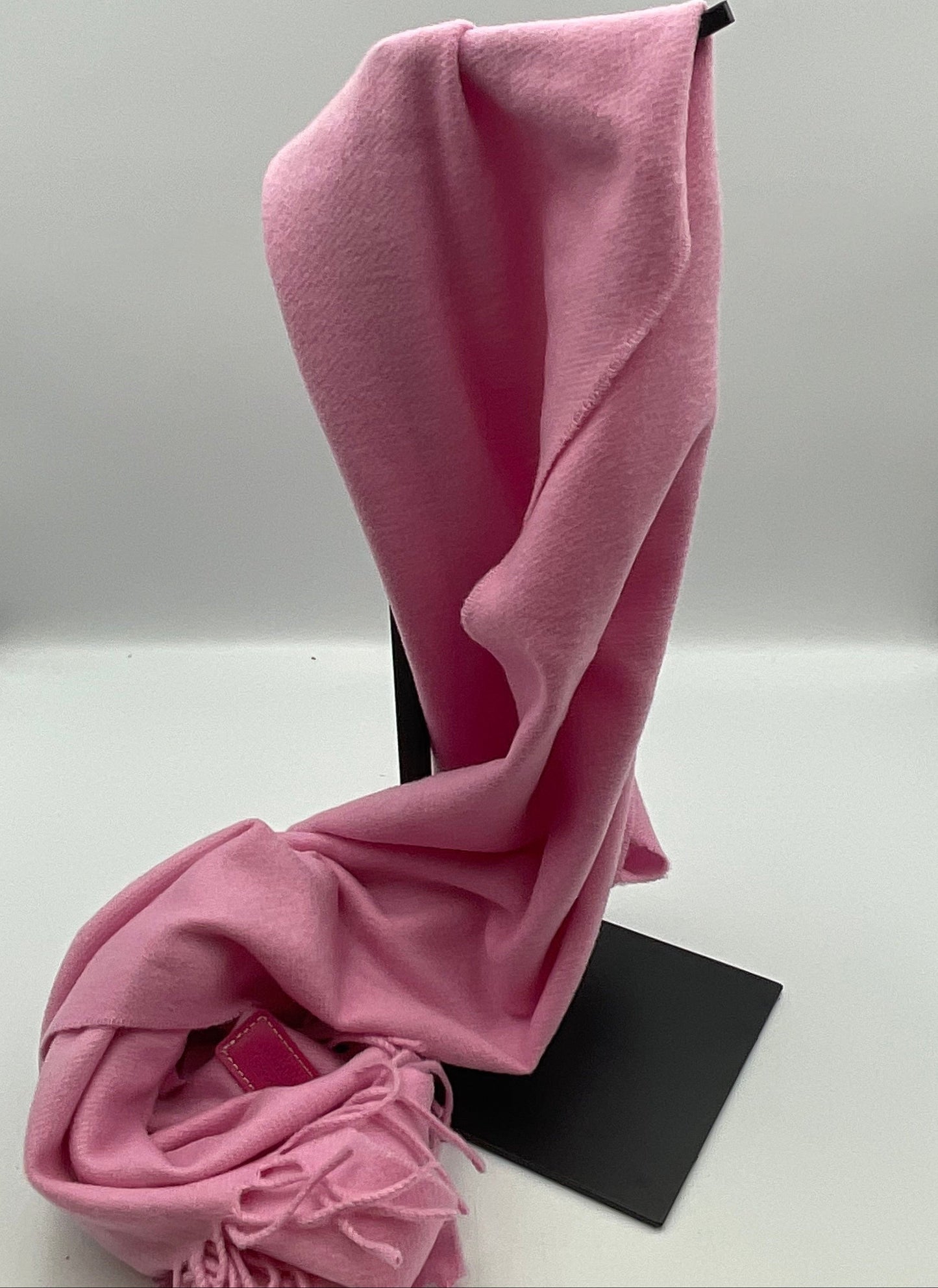 Coach Pink Cashmere Signature Scarf New with Tags NWT