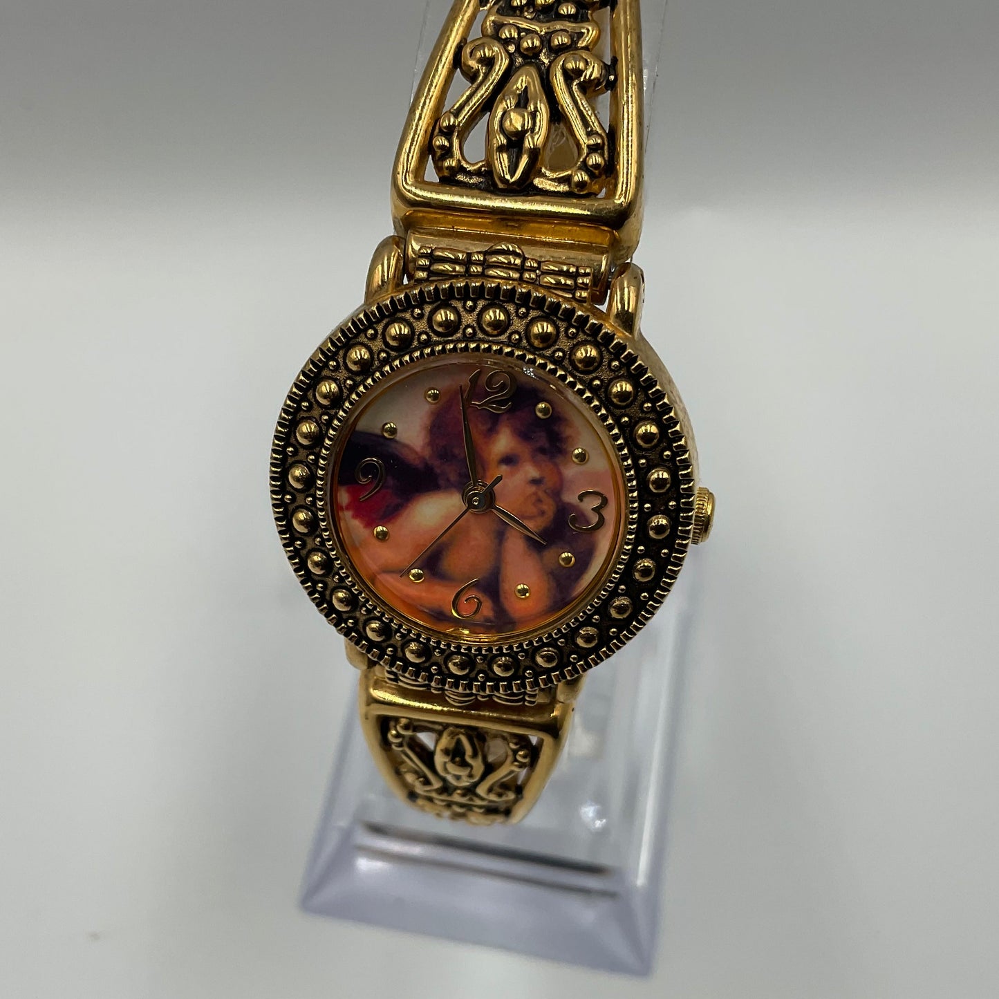 Ladie's Angel Cherub Watch 26mm Band Watch