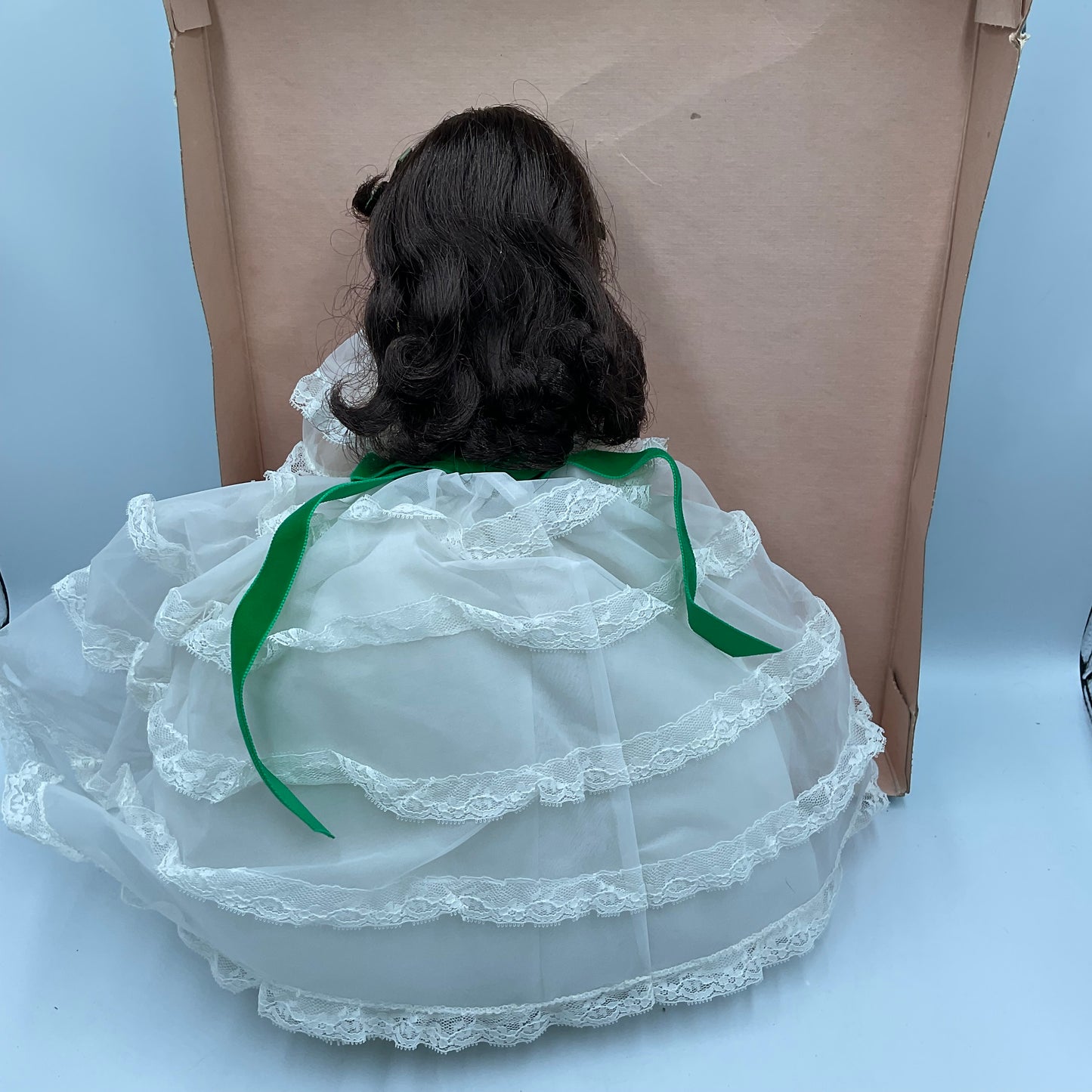 Vintage Madame Alexander Gone With The Wind Scarlett O'Hara Doll with box and booklet