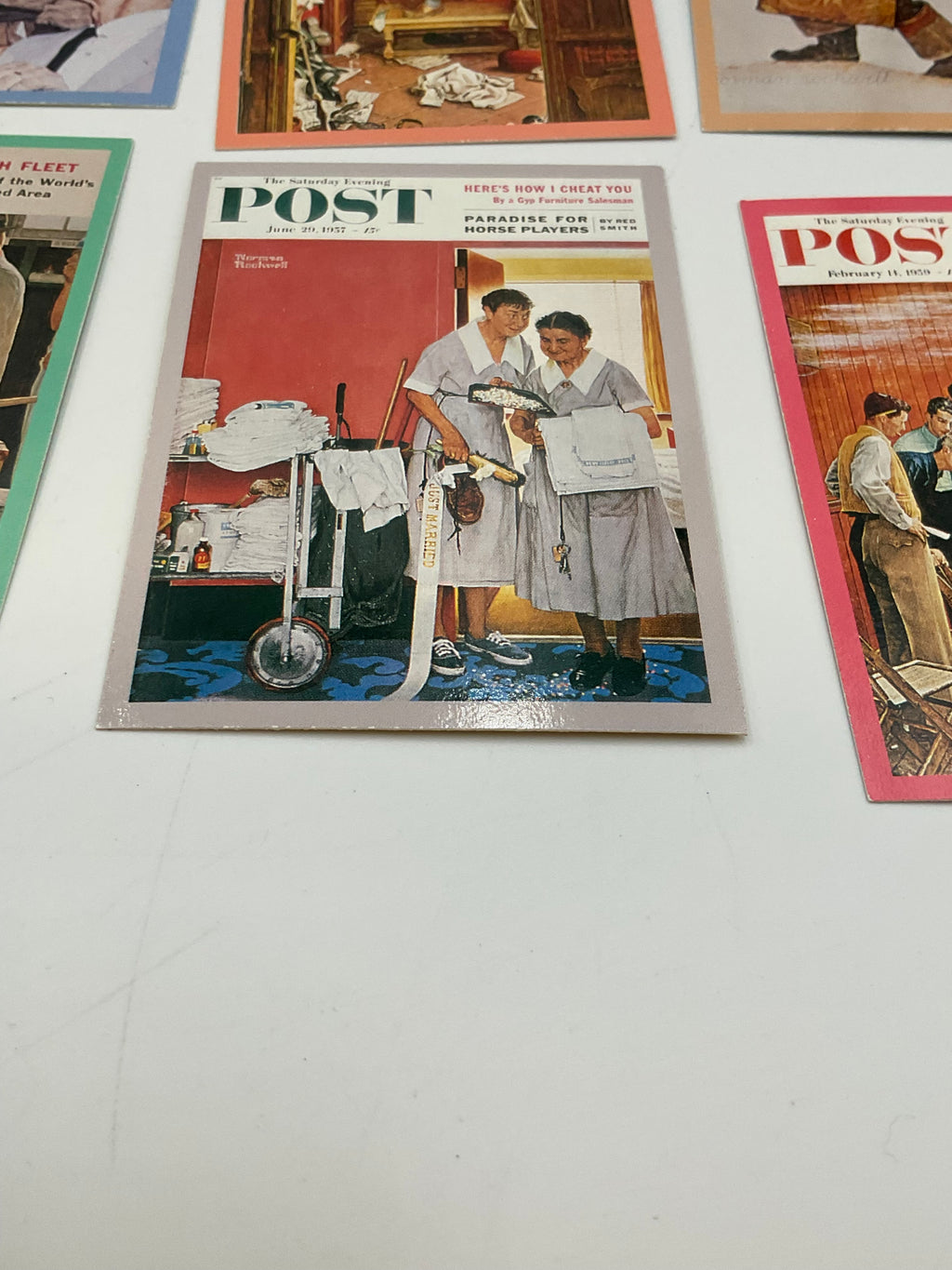 Vintage 1993 Norman Rockwell Series 2 Trading Card Lot