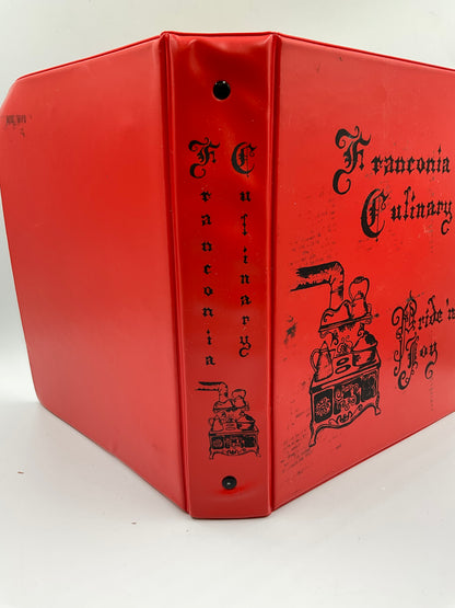 Vintage Franconin Culinary Pride ‘n Joy Cookbook Mennonite Church