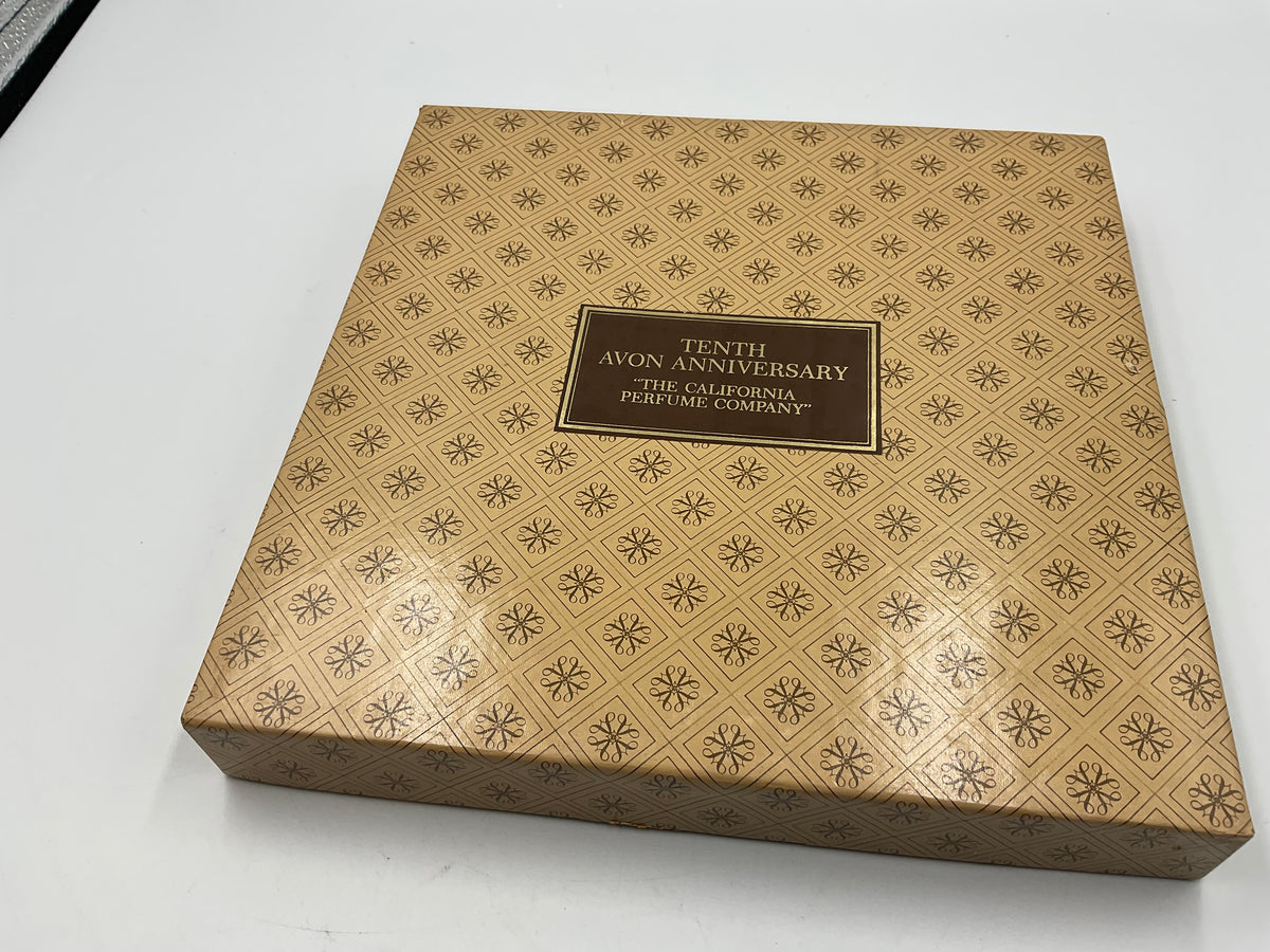 Vintage Avon Tenth Anniversary Collector’s Plate