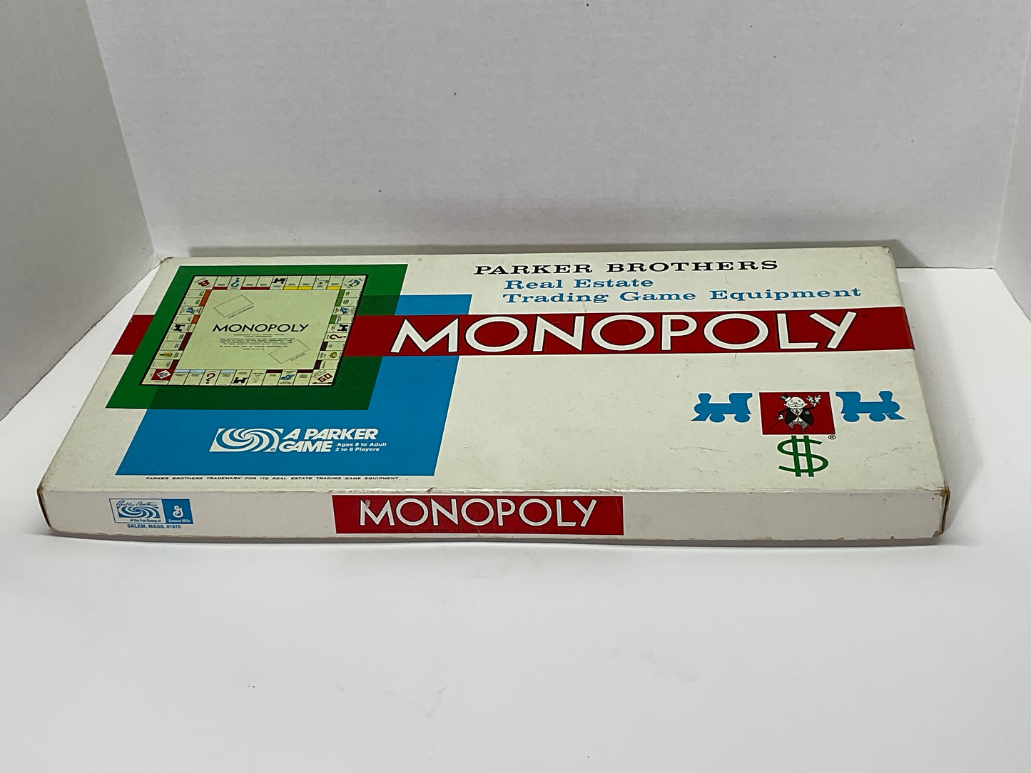 Vintage Parker Brothers Monopoly Game 1961 Complete Game