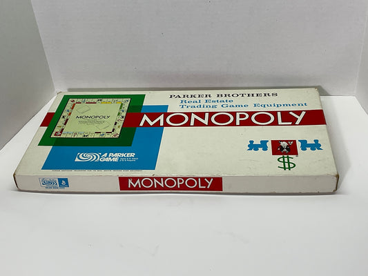 Vintage Parker Brothers Monopoly Game 1961 Complete Game