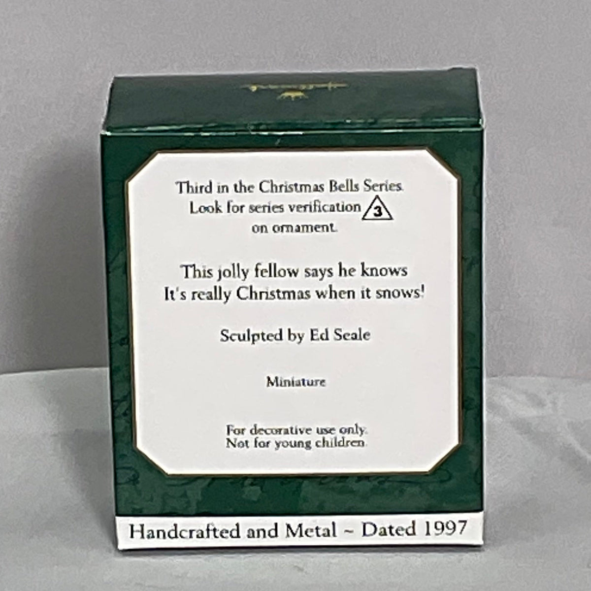 Hallmark Christmas Bells 3rd in Series 1997