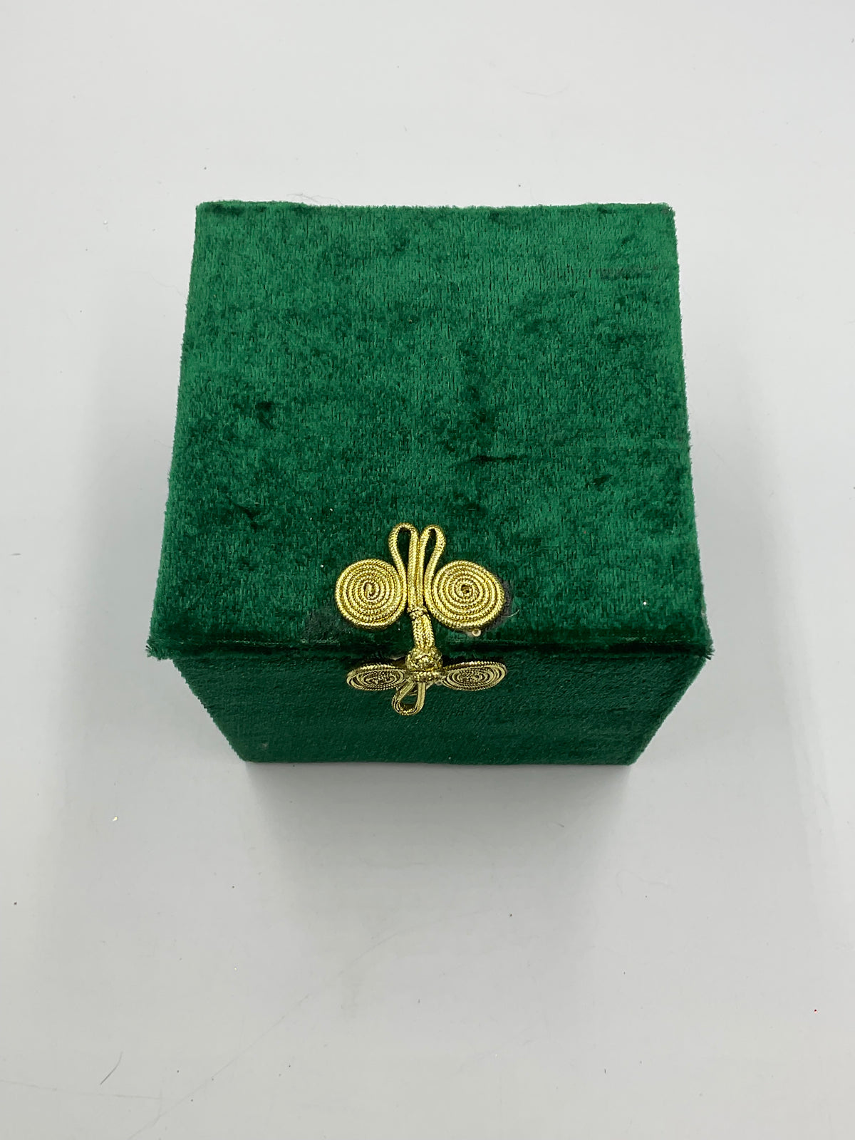 Pier 1 Li Bien Nativity Christmas Ornament Hand Painted Inside Glass Green Box