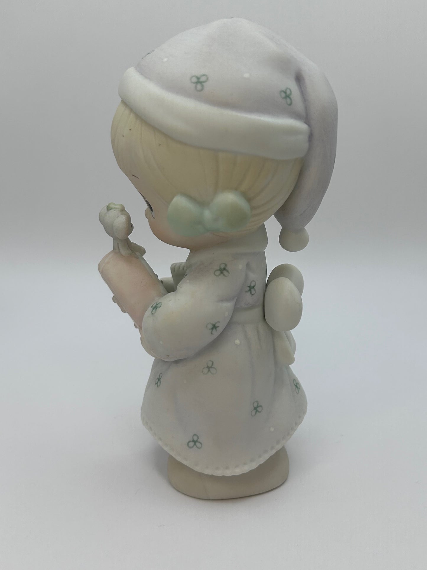 Precious Moments Vintage Special 1988 Issue Time To Wish You A Merry Christmas