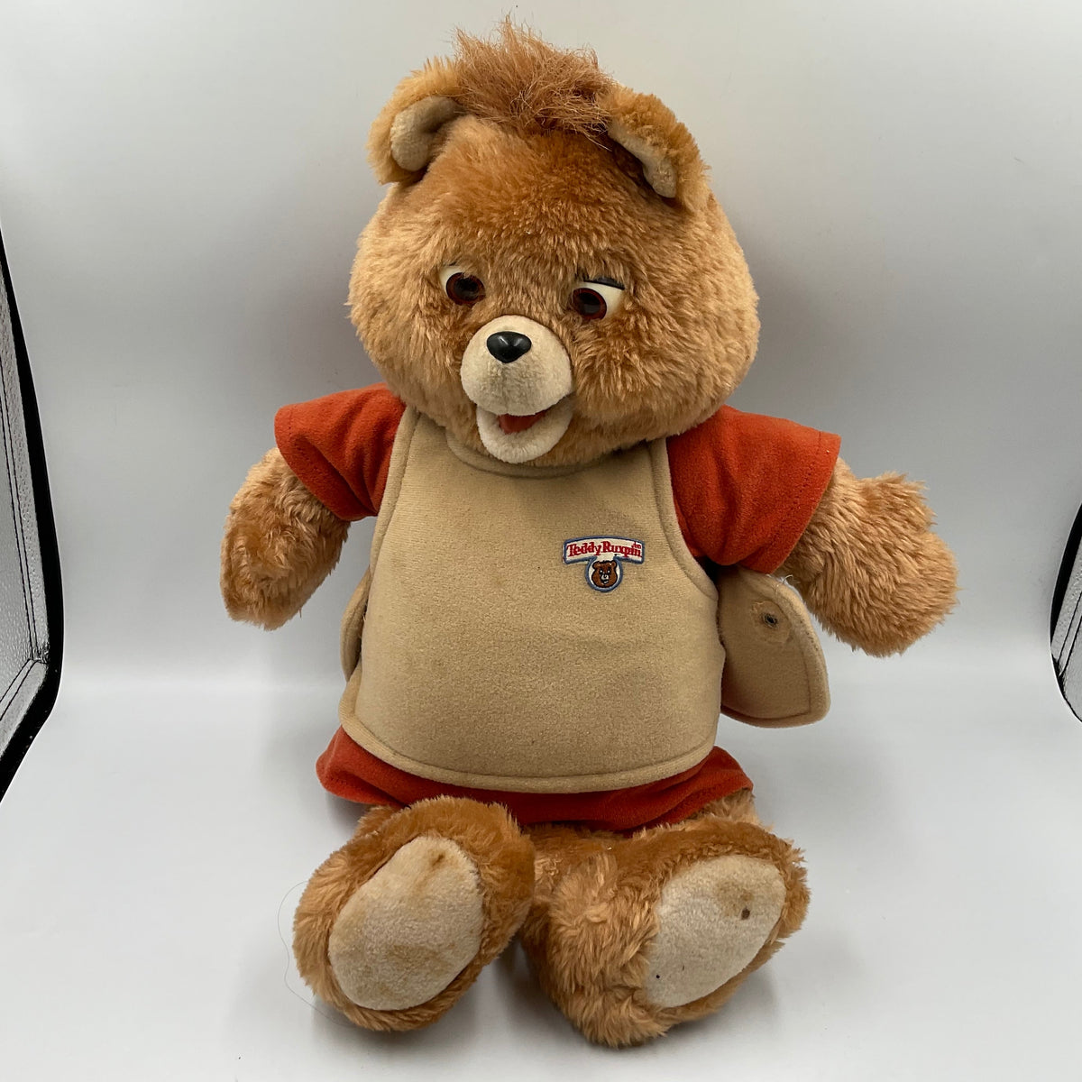 Vintage Teddy Ruxpin talking animatronic bear
