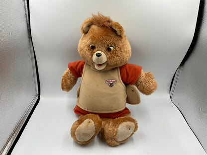 Vintage Teddy Ruxpin talking animatronic bear