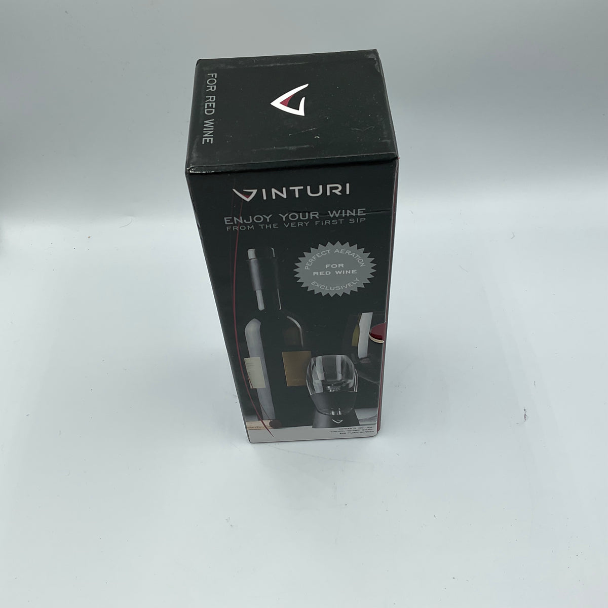 Venturi Wine Aerator (Black)