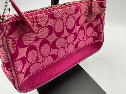 Rose Pink Coach Shoulder Bag  Previously Loved