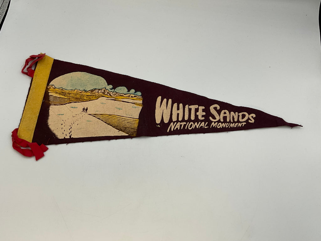 Lot 3 Felt Pennants Rare 1942 Atlantic City White Sands Albuquerque NM